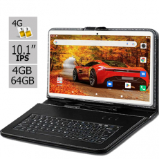 Планшет - телефон  Hoozo S 464 LTE Pink 4GB/64GB  IPS 10.1''  + Чехол-клавиатура