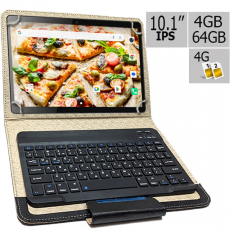 Планшет - телефон Adronix S 464 LTE Black IPS 10.1'' 4GB/64GB + Чехол с Bluetooth клавиатурой