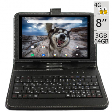 Планшет-телефон Adronix NexVi  PRO 8 LTE 3/64 Black + Чехол-клавиатура!