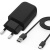 Сетевое зарядное устройство адаптер + кабель USB Tуpe-C Black