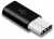MicroUSB на Type-C - Black переходник MicroUSB на Type-C - Black переходник