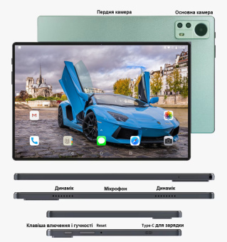 Планшет-телефон Hoozo LTE Tab332 Green 3/32 DUAL SIM 10.1" IPS